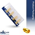 thumbnail image 3 of MAACFLOW Latón 1/8"" Macho NPT a 5/16"" Manguera ID Barb Manguera Adaptador Conector (Paquete de 4), 3 of 5