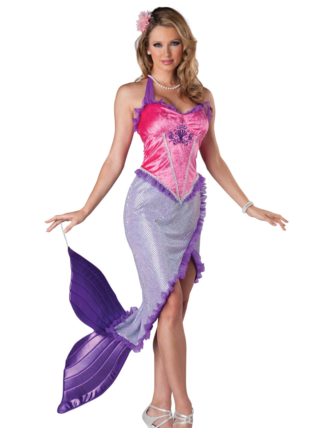 Beautiful Sexy Mermaid Little Mermaid Sea Princess Womens Halloween Costume Xl