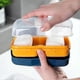 thumbnail image 5 of Transparent Soap Box With Dust Cover And Space Saving Holder - Double Compartment - With Quick Drain - Modern - For Bathroom And Kitchen - Double Lay, 5 of 5