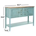 thumbnail image 5 of Safavieh American Homes Collection Charlotte Distressed Light Blue Sideboard, 5 of 5