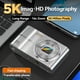 thumbnail image 5 of Cámara digital 4k de alta definición, 50 millones de fotos, 16x, cámara digital, cámara doméstica sin vibraciones con tarjeta de 32 GB. Cámaras digitales., 5 of 9