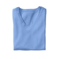 thumbnail image 4 of Woman Within Plus Size Perfect Short-Sleeve V-Neck Tee (Petite Available), 4 of 6