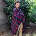 thumbnail image 2 of (24 Pack) Plaid Fleece Blankets and Throws in Bulk Pack 50 x 60 for Wedding Guests, Homeless, Pets, 160 GSM, 2 of 19