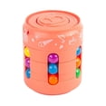 thumbnail image 2 of Juguete Sunnimix Frijoles Giratorios 3D Rompecabezas Naranja Juguetes cubo mágico, 2 of 7