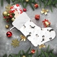 thumbnail image 6 of Coolnut Cartoon Puppy Christmas Stockings Christmas Presonalized Large Stocking Sock, Set of 1 Xmas Party Winter Decor Candy Bag Family Holiday Gift, 17.7 Inch, 6 of 7