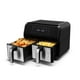 thumbnail image 2 of Freidora de Aire Holstein Housewares Doble Canasta 7.6 LT Acero Inoxidable, 2 of 4