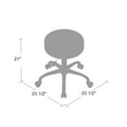 thumbnail image 2 of Norstar B240-GY Grey Caressoft Medical Stool, Grey, 2 of 3