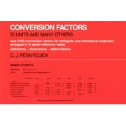Conversion Factors : S. I. Units and Many Others, Used [Paperback]