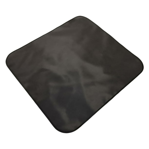 Tapete impermeable para chimenea de doble capa, tapete para suelo antisalpicaduras para acampar 50X100cm