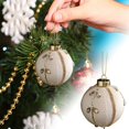 thumbnail image 1 of Hangs Brown Fabric Foam Pendants Create A Festive Atmosphere for Home Decoration, 1 of 5