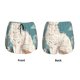 thumbnail image 3 of Balery Celestial Cat And Flowers Pantalones cortos deportivos para mujer con forro y dos bolsillos, elásticos, para entrenamiento, gimnasio, yoga-Medium, 3 of 7