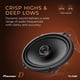 thumbnail image 4 of Altavoces para coche Pioneer TS-D68F Serie D 6x8 de 2 vías, 4 of 6
