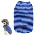 thumbnail image 1 of Pet clothes Dog spring and summerrrr clothes Pet breathable and comfortable striped clothes, 1 of 6
