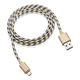 thumbnail image 3 of El cable de datos de la aleación de aluminio del enrejado del tigre para Apple Android type-c123 mide la línea de carga rápida, 3 of 5