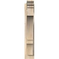 thumbnail image 2 of Ekena Millwork 5 1/2"W x 20"D x 32"H Balboa Smooth Traditional Outlooker, Douglas Fir, 2 of 4