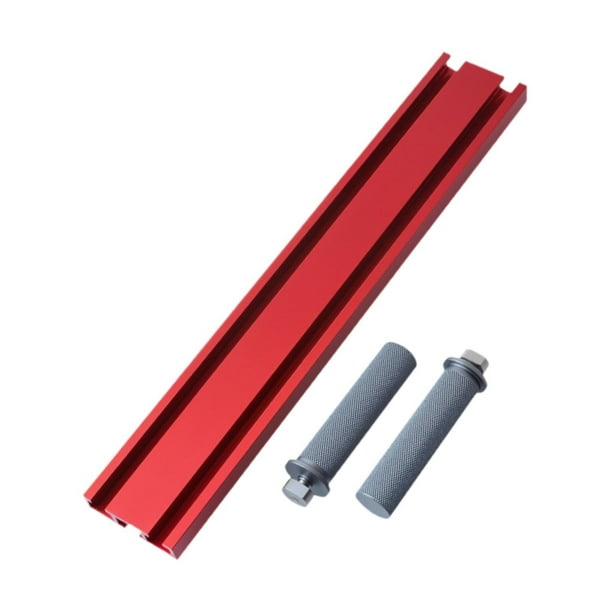 T pista para accesorios de carpintería versátil accesorio de calibre de inglete de alta resistencia para plantillas de mesa de prensa de perforación. 20 mm