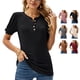 thumbnail image 4 of Top con mangas abullonadas,Camiseta con mangas abullonadas Camisa con mangas abullonadas Top informal con cuello redondo El mejor de su clase, 4 of 6