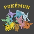 thumbnail image 2 of Men's Pokemon Eeveelutions Sweatshirt Charcoal Heather Small, 2 of 4