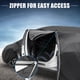 thumbnail image 4 of Car Cover for Tesla Model Y 2020-2023 210T Polyester Outdoor Full Car Cover All Weather Waterproof with Driver Door Zipper License Plate Vent  Black, 4 of 5