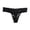 Black, variant on Women's Underwear Lace Embroidery Flower Transparent Seamless Briefs Low Waist Thongs Breathable Panties Size: M White