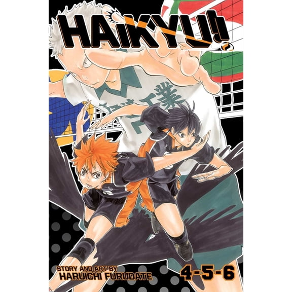 Haikyu!! (3-In-1 Edition) Haikyu!! (3-In-1 Edition), Vol. 2: Includes Vols. 4, 5 & 6, Book 2, (Paperback)