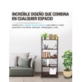 thumbnail image 3 of Librero Organizador Casa Litus 5 Repisas de Madera y Acero Inoxidable Minimalista, 3 of 9