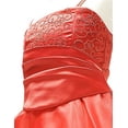 thumbnail image 2 of BNY Corner Flower Girl Dress Corset Back Red 8 HC1568, 2 of 4