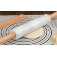 thumbnail image 2 of Sunwealth Crafted Natural Marble Rolling Pin with Wood Cradle, 2 of 5