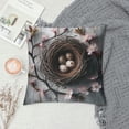 thumbnail image 2 of Leisuo Easter Pillow Cover Bunny Happy Easter Pillow Cushion Cover Easter Egg Throw Cushion Cover Flower Truck Pillow Cover for Home Office Sofa Bed Couch, 2 of 5