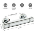 thumbnail image 2 of Constant Water Temperature Thermostatic Shower Valve, Easy Installation On-Wall Mount For Your Bathroom Makeover, 2 of 5