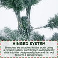 thumbnail image 4 of Árbol de Navidad Yaheetech, abeto cubierto de nieve, 1,4 m, con 340 puntas, 4 of 7