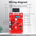thumbnail image 3 of "Double Pulse Spot Welder Controller Board 100A - Digital Display for Current/Time, DIY Welding Kit with Power-Off Memory & Foot Pedal Anti-Shake, 220V Transformer Compatible", 3 of 6