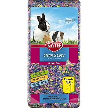 Kaytee Clean Cozy Birthday Cake Small Animal Bedding 500 Cu In