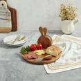 thumbnail image 2 of Tabletops Gallery 5-Piece Acacia Wood Cheese Serving Board Set with Knives, 2 of 11