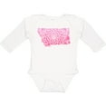 thumbnail image 3 of Inktastic Montana Silhouette Mandala Boys or Girls Long Sleeve Baby Bodysuit, 3 of 5