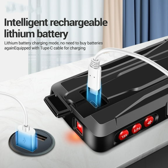 Multimeter ANENG 681 6000 Counts Digital Multimeter Smart Anti-burn Rechargeable Universal Meter NCV Tester 5-inch Large LCD With Backlit Flashlight For Voltage Current Resistance