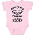 thumbnail image 3 of Inktastic Handpicked for Earth by My Pawpaw in Heaven with Angel Wings Boys or Girls Baby Bodysuit, 3 of 5