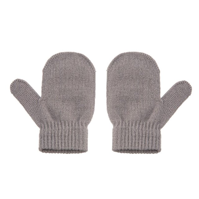 Children Colorful Knitted Fleece Hats Gloves Suits Kids Winter Outdoor Warm Newborn Baby Clothes Accessories heqiyong toy