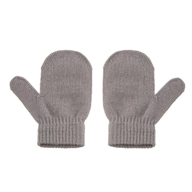 Children Colorful Knitted Fleece Hats Gloves Suits Kids Winter Outdoor Warm Newborn Baby Clothes Accessories heqiyong toy