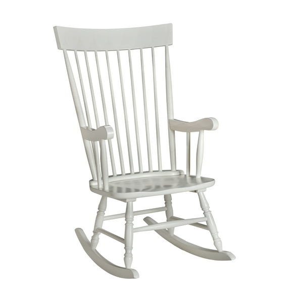 Gift Mark 4300W Adult Rocking Chair, White