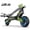 Green, variant on GOKEEP Adults Electric Scooter, 1000W Peak Motor 48V 15.6AH Battery, Max 34 Range, 10" Anti-Slip Tires, Full Suspension Foldable E-Scooter with NFC Smart Unlock, Orange