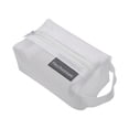 thumbnail image 4 of Bolsa de maquillaje con cremallera de malla, bolsa organizadora de artículos de tocador moderna multifuncional, estuche organizador de viaje simple, Blanco Fernando Bolsa de malla con cremallera, 4 of 8
