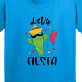 thumbnail image 4 of Inktastic Cinco De Mayo Let's Fiesta Cute Cactus with Sombrero Youth T-Shirt, 4 of 5