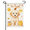 Garden Flag-1, variant on Bee Happy Garden Flag 12×18in Double Sided Cute Cartoon Bee on Flower Spring Summer Protected Fade Resistant Outdoor Decor for Porch Lawn Patio Yard
