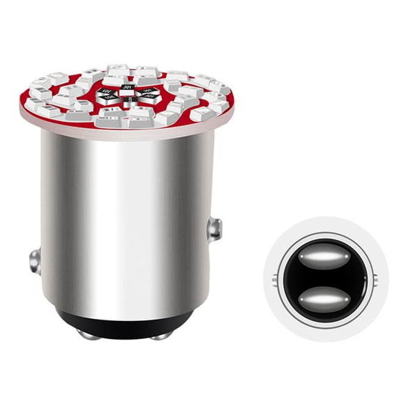 QHUDLV Led Brake Light Bulb 1156/1157 30SMD Dual Light Modes 360 Waterproof