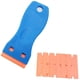 thumbnail image 1 of Laklulu Rascador de pegatinas, kit de herramientas para quitar etiquetas, limpieza de lunas de coche, plástico, azul, 1 of 5