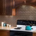 thumbnail image 3 of FASÄDE Terrain Decorative Vinyl Backsplash Panel in Brushed Nickel (6X6 Inch Sample), 3 of 3
