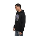 thumbnail image 4 of Victorious Men's Iridescent Tiger King Fleece Pullover Graphic Hoodie JK5027 - Black - Large - F8A, 4 of 6