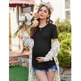 thumbnail image 2 of Camisetas de maternidad Ekouaer para después del embarazo, talla S, 2 of 5