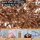 thumbnail image 4 of Elastic Hair Bands, Elastics for Hair, Hair Elastics, Rubber Bands for Hair, Small Hair Ties, 300pcs, Light Brown, 4 of 5
